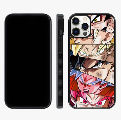 Anime Character Glass Case displayed upright for full design visibility and premium finish.