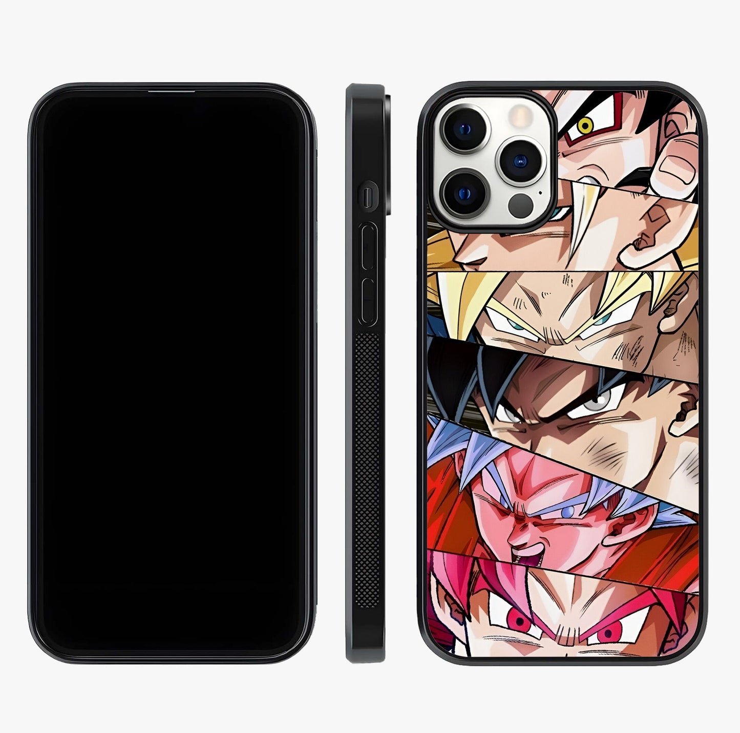 Anime Character Glass Case displayed upright for full design visibility and premium finish.