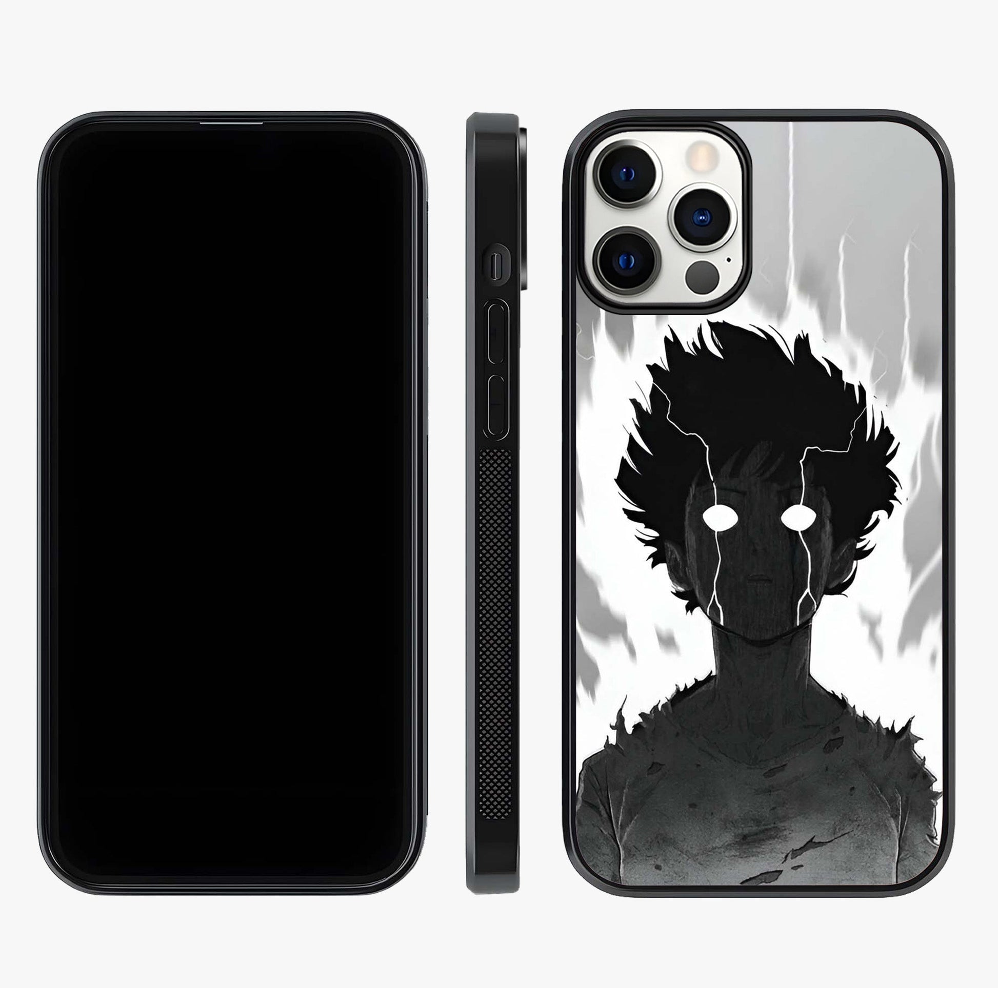 Awakened Inner Rage Glass Case displayed upright for full design visibility and premium finish.