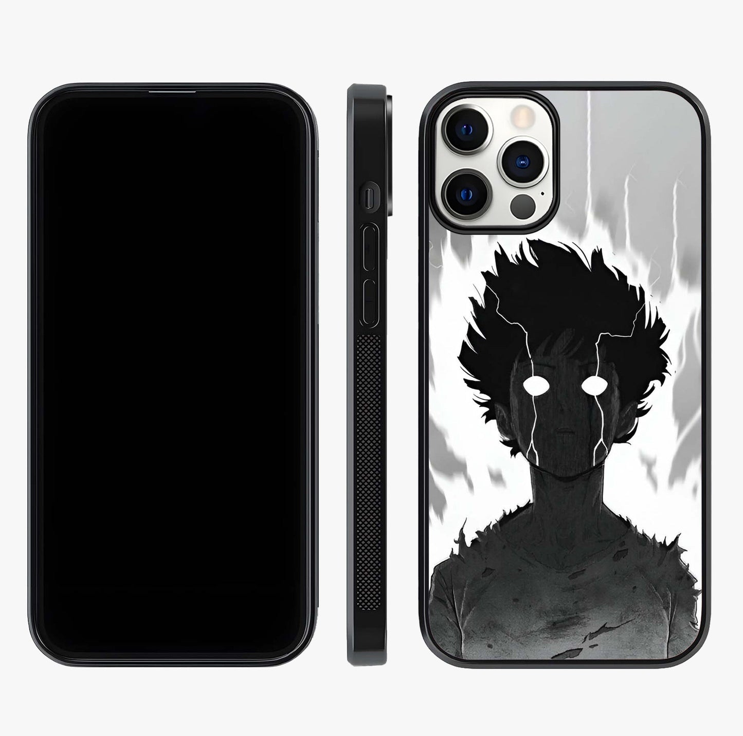 Awakened Inner Rage Glass Case displayed upright for full design visibility and premium finish.