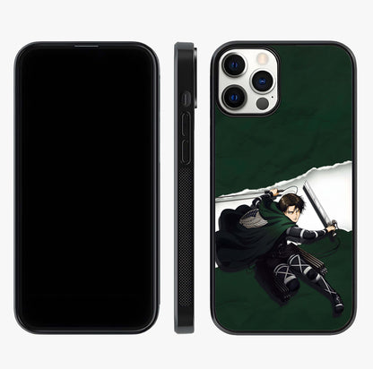 Emerald War Vanguard Glass Case displayed upright for full design visibility and premium finish.