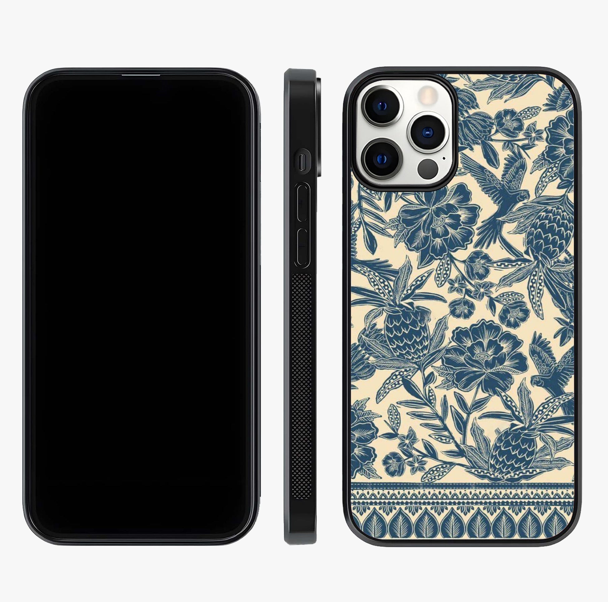 Heirloom Wild Bloom Glass Case displayed upright for full design visibility and premium finish.