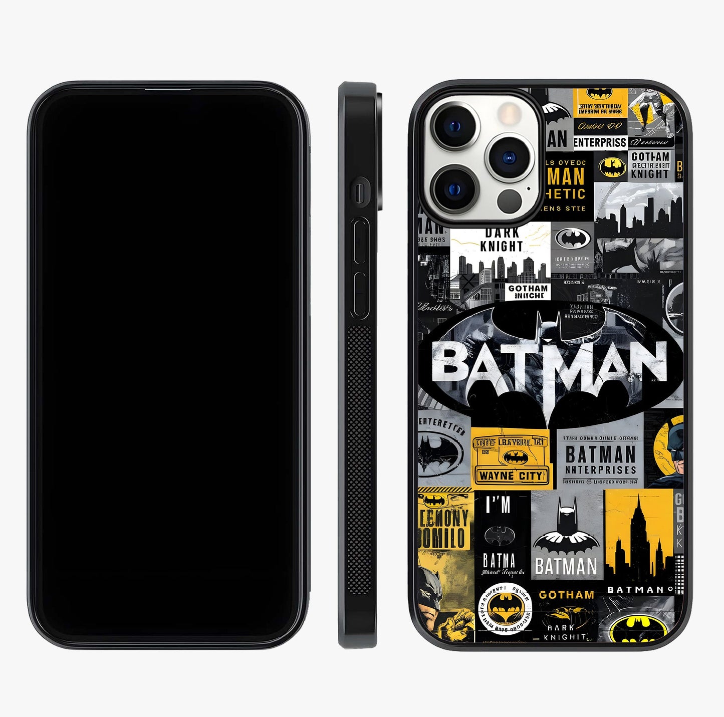Knight Gotham Rise Glass Case displayed upright for full design visibility and premium finish.