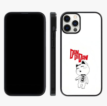 Playful Spirit Charm Glass Case displayed upright for full design visibility and premium finish.