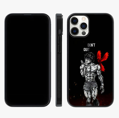 Rise Beyond Limits Glass Case displayed upright for full design visibility and premium finish.