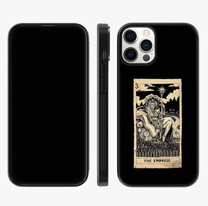 The Empress Glass Case displayed upright for full design visibility and premium finish.