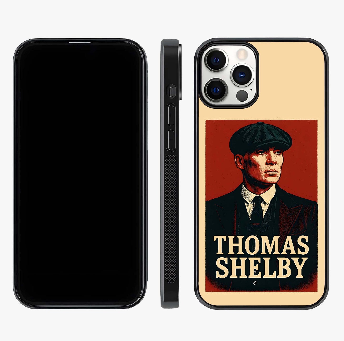 Vintage Mafia Authority Glass Case displayed upright for full design visibility and premium finish.