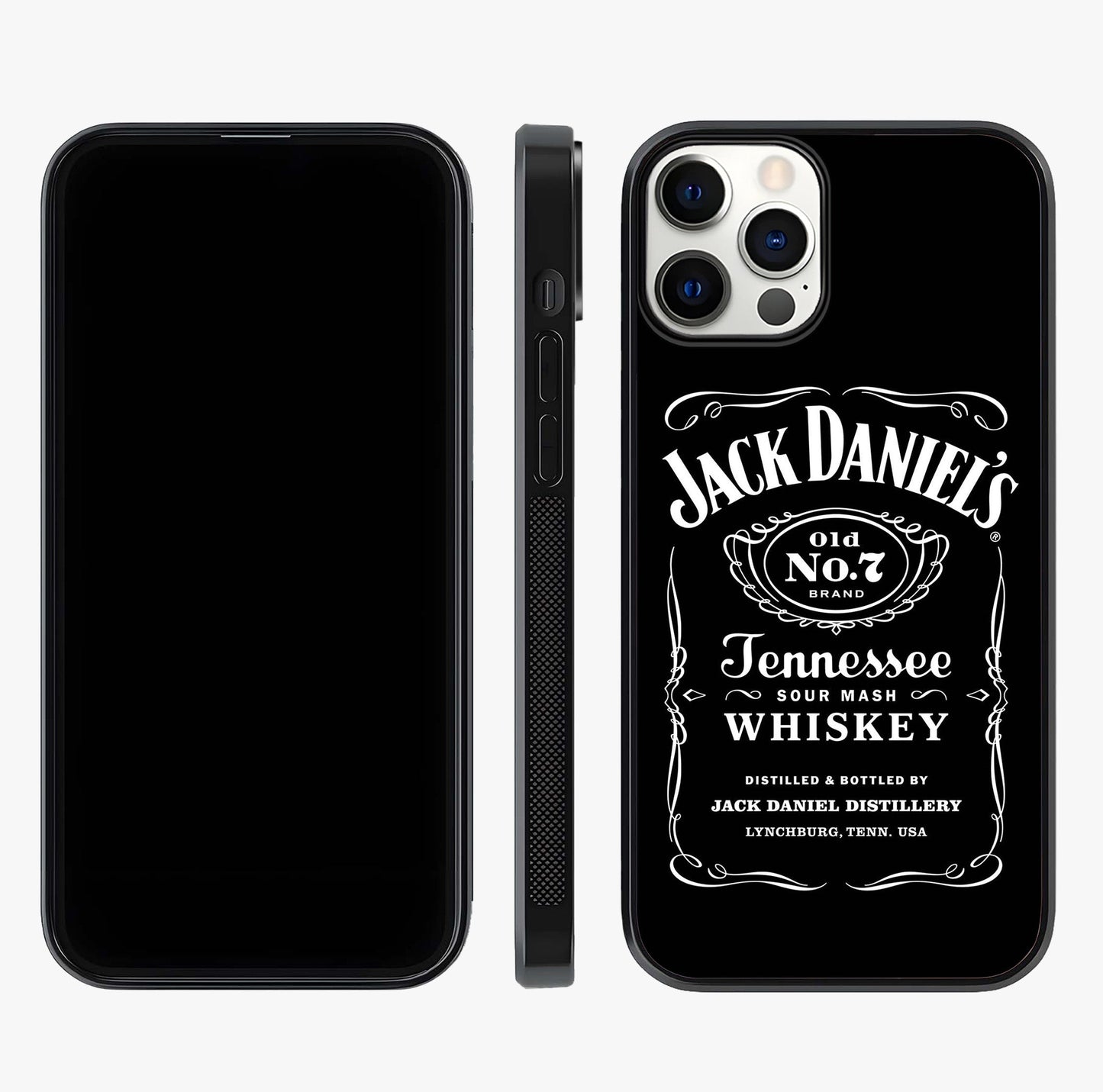 Vintage Whiskey Heritage Glass Case displayed upright for full design visibility and premium finish.