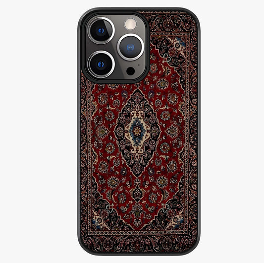 Heritage Carpet Royale Glass Case showing full back design in clean flat view with glossy glass finish.