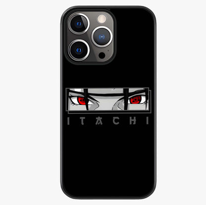 Scarlet Gaze Dominance Glass Case showing full back design in clean flat view with glossy glass finish.