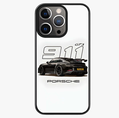 Turbo Legacy Icon Glass Case showing full back design in clean flat view with glossy glass finish.