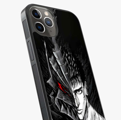Berserker Blood Oath Glass Case captured at a warm angle highlighting gloss, texture and premium glass finish.