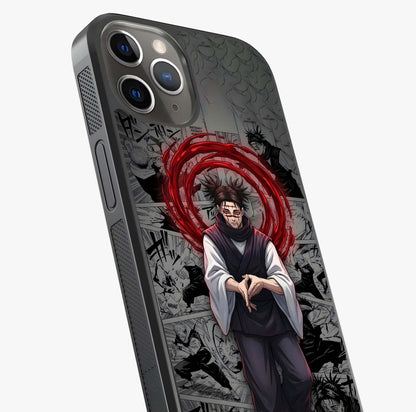 Cursed Ritual Ascension Glass Case captured at a warm angle highlighting gloss, texture and premium glass finish.