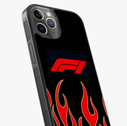Fire F11 Glass Case captured at a warm angle highlighting gloss, texture and premium glass finish.