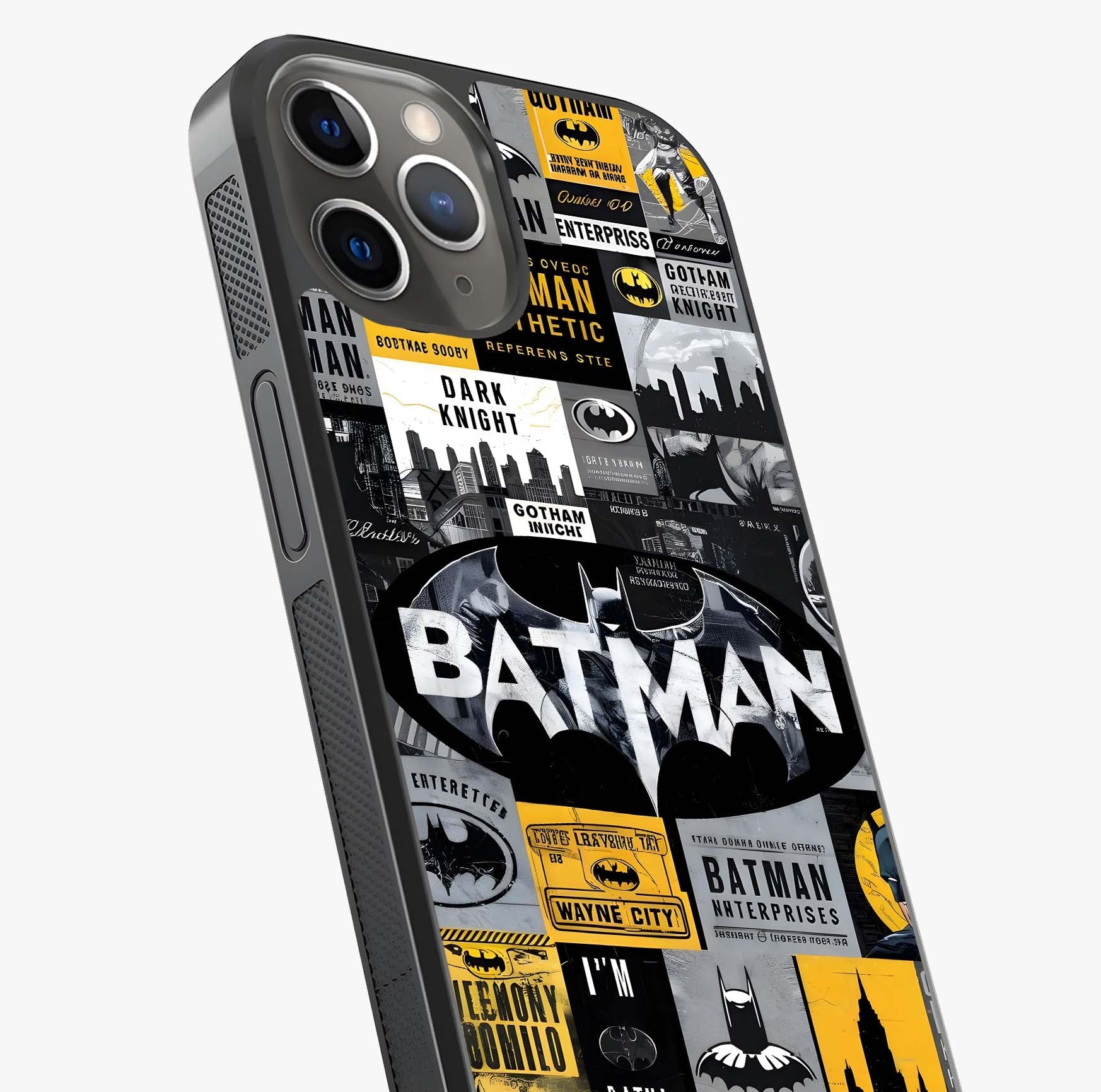 Knight Gotham Rise Glass Case captured at a warm angle highlighting gloss, texture and premium glass finish.