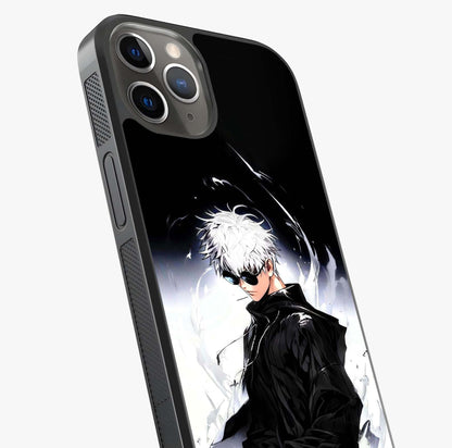 Limitless Shadow King Glass Case captured at a warm angle highlighting gloss, texture and premium glass finish.