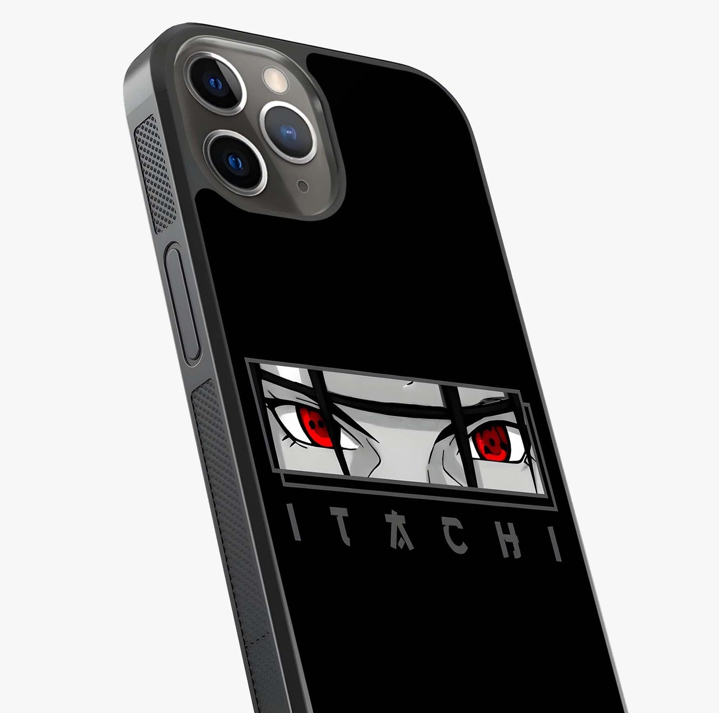 Scarlet Gaze Dominance Glass Case captured at a warm angle highlighting gloss, texture and premium glass finish.