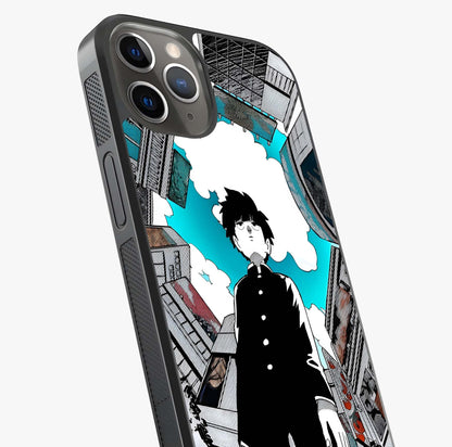 Silent Psychic Awakening Glass Case captured at a warm angle highlighting gloss, texture and premium glass finish.