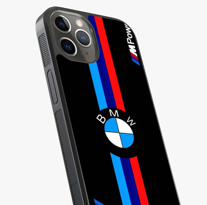 Turbo Bmw Beast Glass Case captured at a warm angle highlighting gloss, texture and premium glass finish.