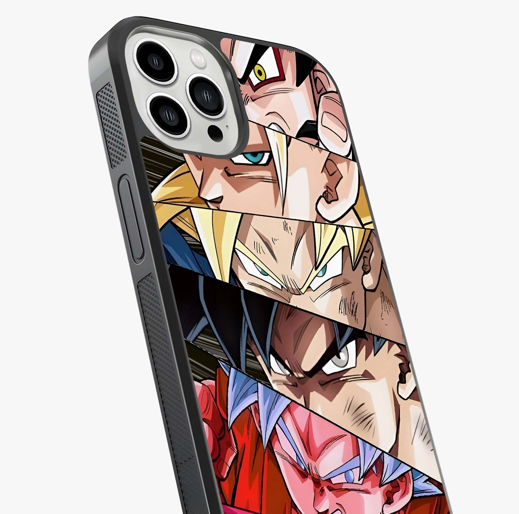 Anime Character Glass Case captured at a warm angle highlighting gloss, texture and premium glass finish.