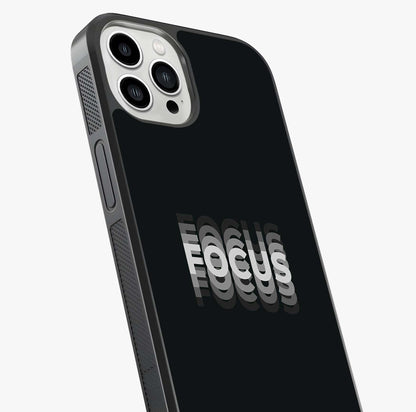 Focus Mode On Glass Case captured at a warm angle highlighting gloss, texture and premium glass finish.