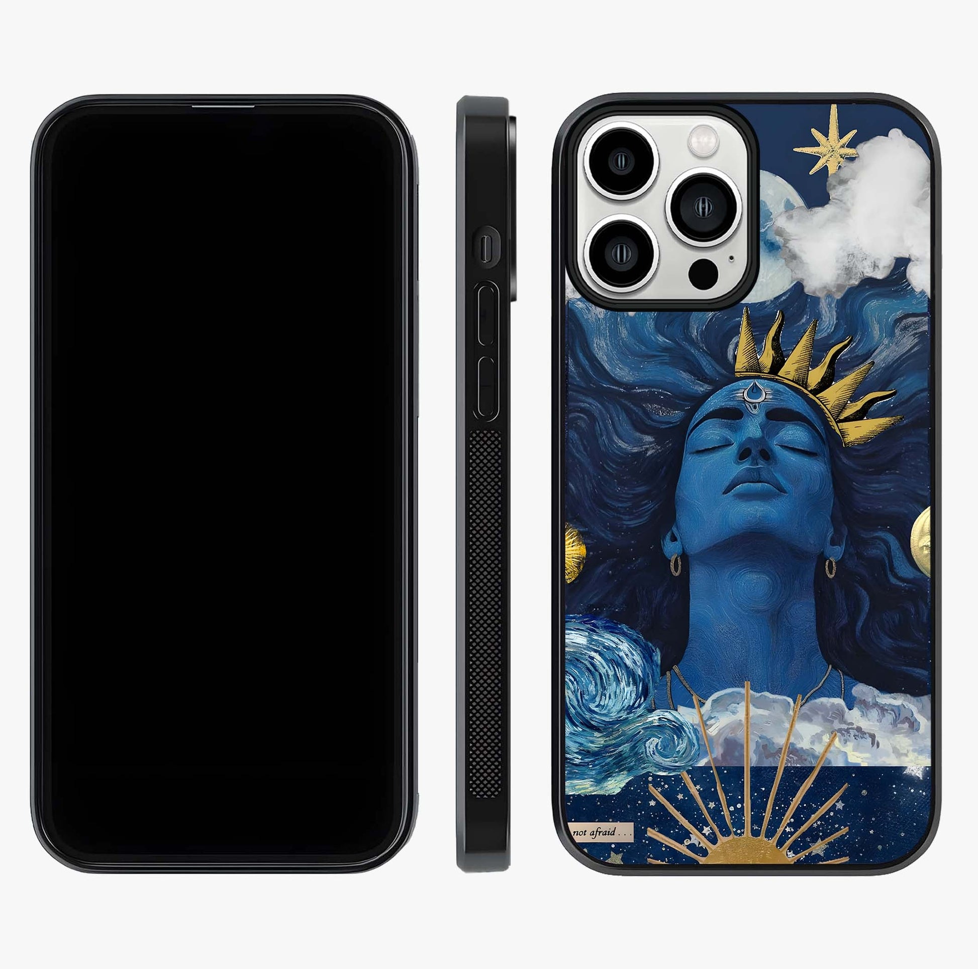 Aesthetic Lord Shiva Glass Case displayed upright for full design visibility and premium finish.