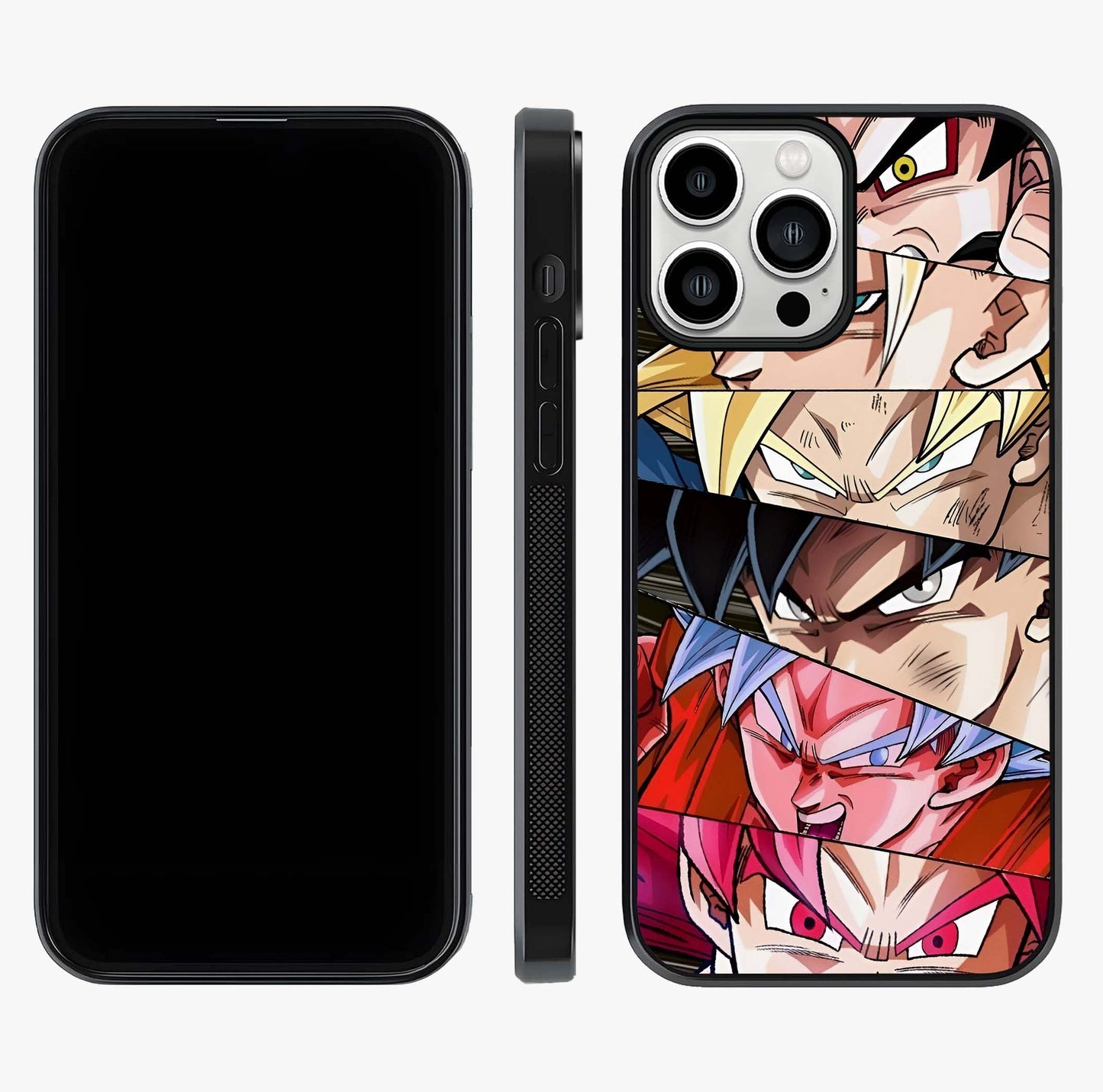 Anime Character Glass Case displayed upright for full design visibility and premium finish.