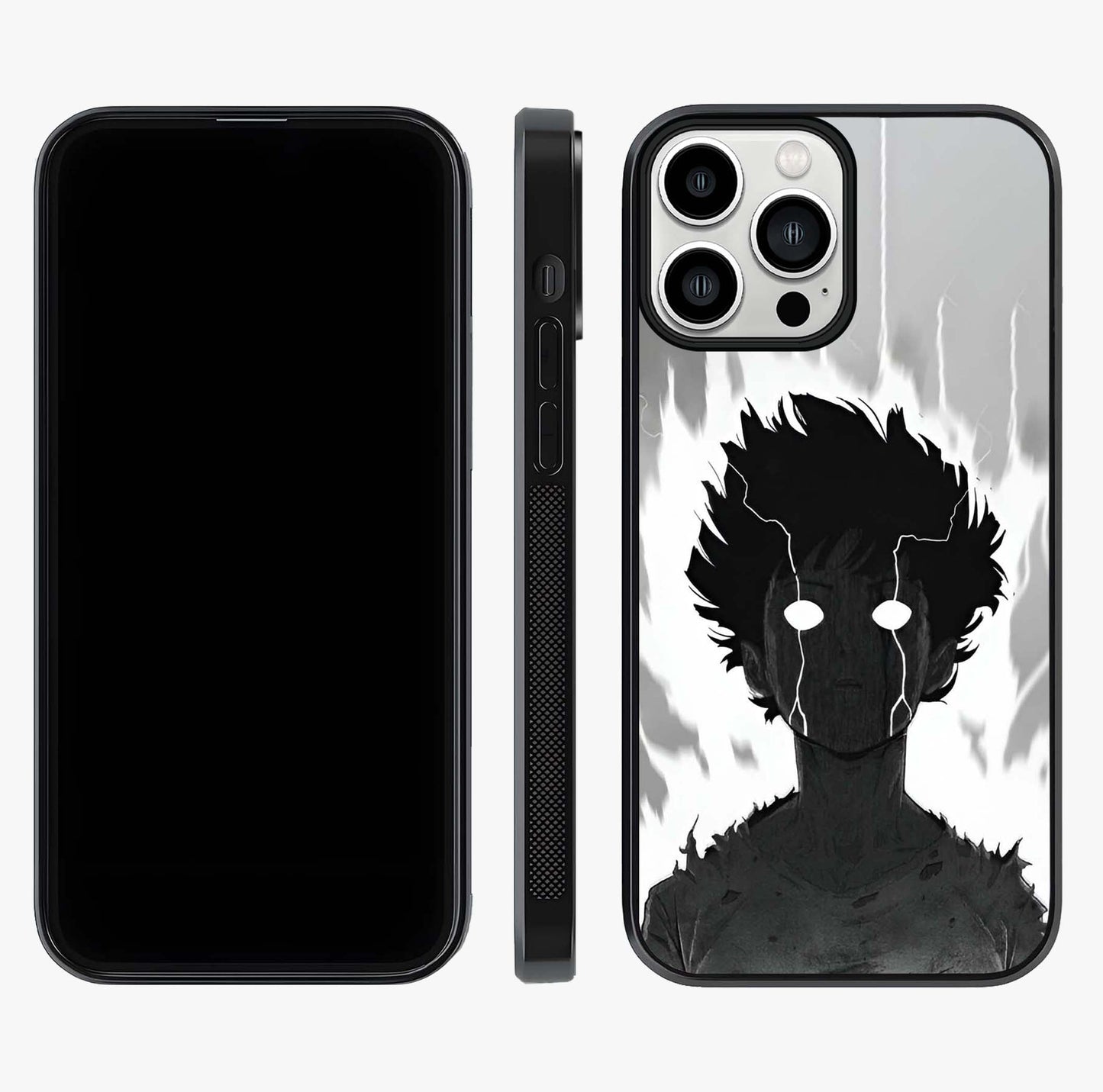 Awakened Inner Rage Glass Case displayed upright for full design visibility and premium finish.