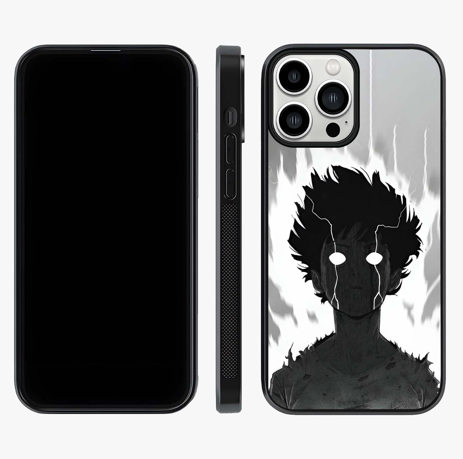 Awakened Inner Rage Glass Case displayed upright for full design visibility and premium finish.