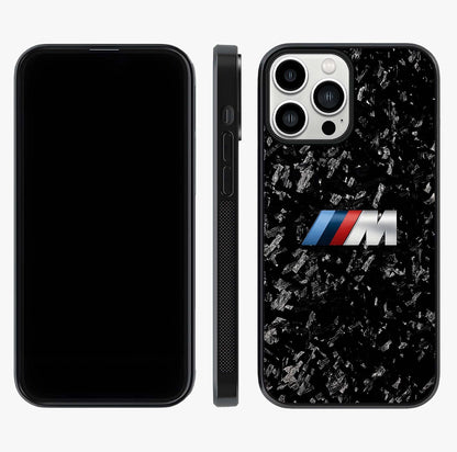 Carbon Speed Mark Glass Case displayed upright for full design visibility and premium finish.