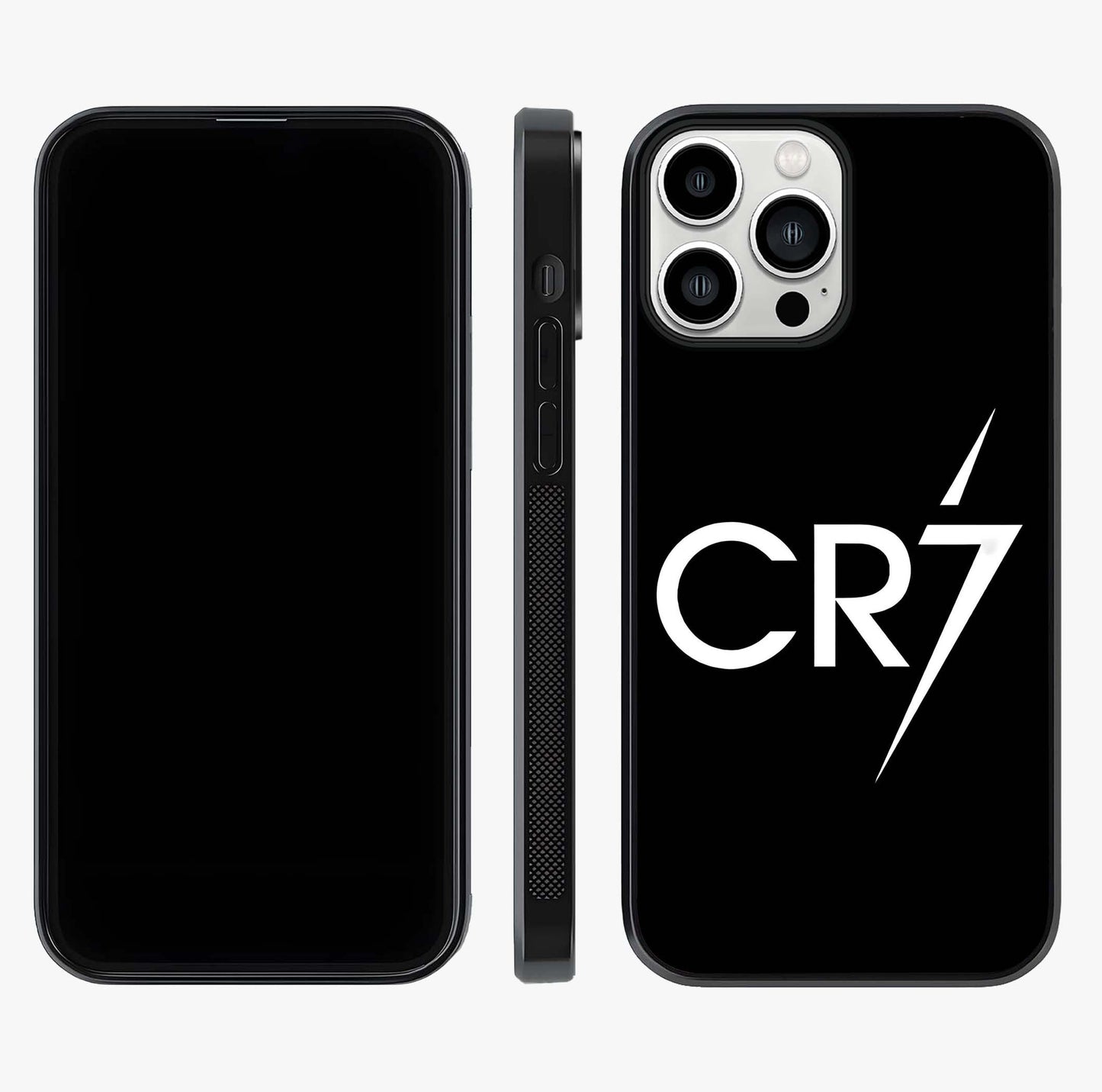 Cr7 Elite Strike Glass Case displayed upright for full design visibility and premium finish.