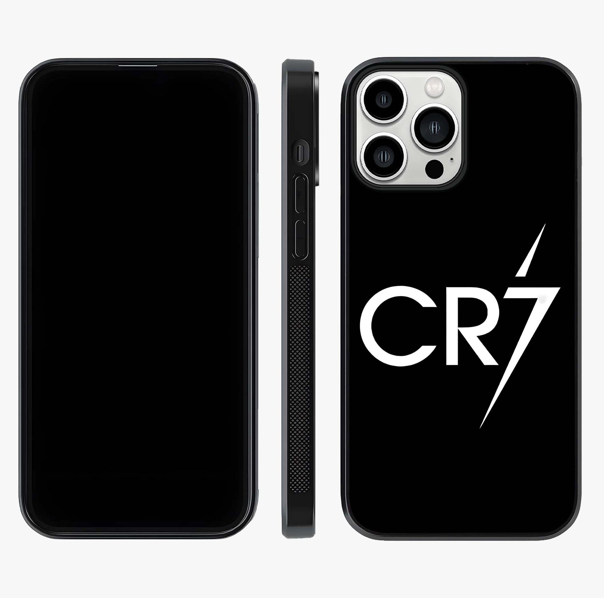 Cr7 Elite Strike Glass Case displayed upright for full design visibility and premium finish.
