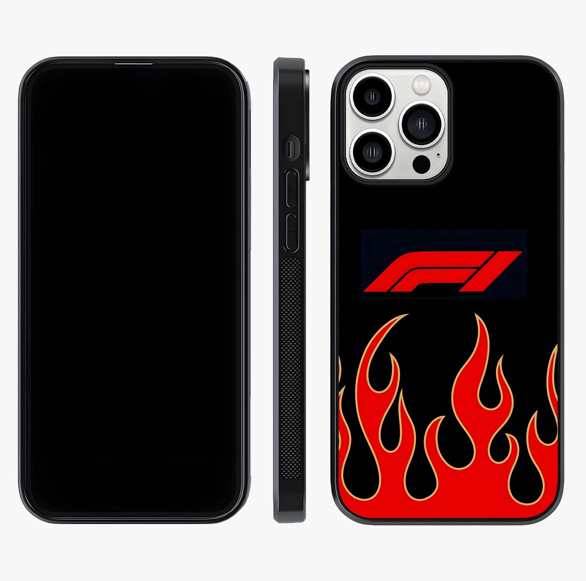 Fire F11 Glass Case displayed upright for full design visibility and premium finish.