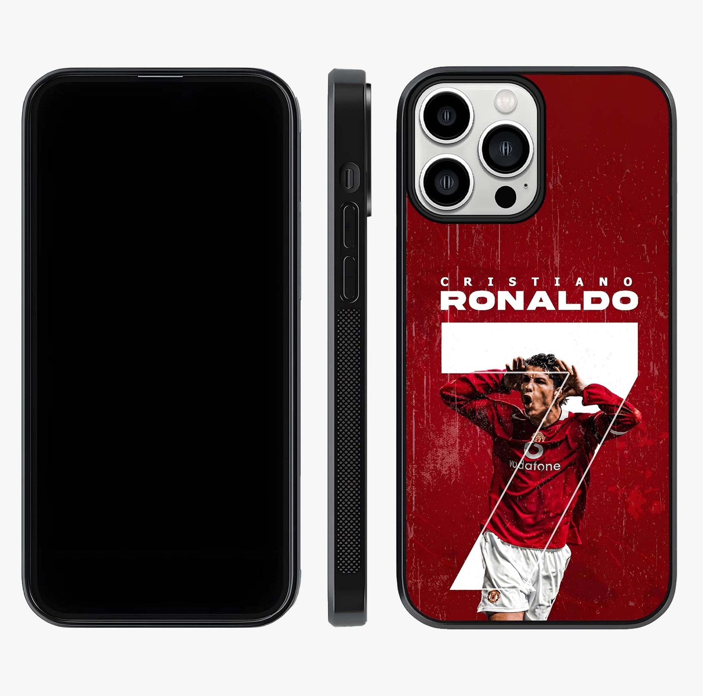 Goal Celebration Legacy Glass Case displayed upright for full design visibility and premium finish.