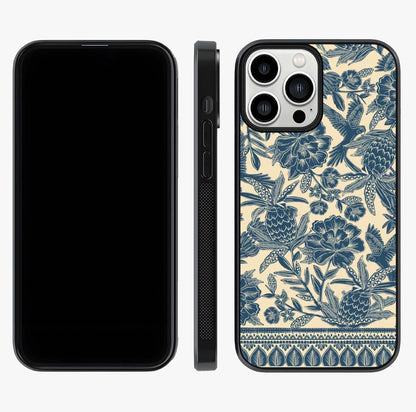 Heirloom Wild Bloom Glass Case displayed upright for full design visibility and premium finish.