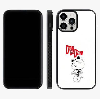 Playful Spirit Charm Glass Case displayed upright for full design visibility and premium finish.