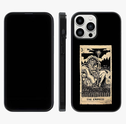 The Empress Glass Case displayed upright for full design visibility and premium finish.