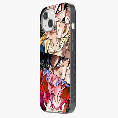 Anime Character Glass Case photographed in natural light showing reflective finish and design depth.