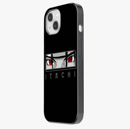 Scarlet Gaze Dominance Glass Case photographed in natural light showing reflective finish and design depth.