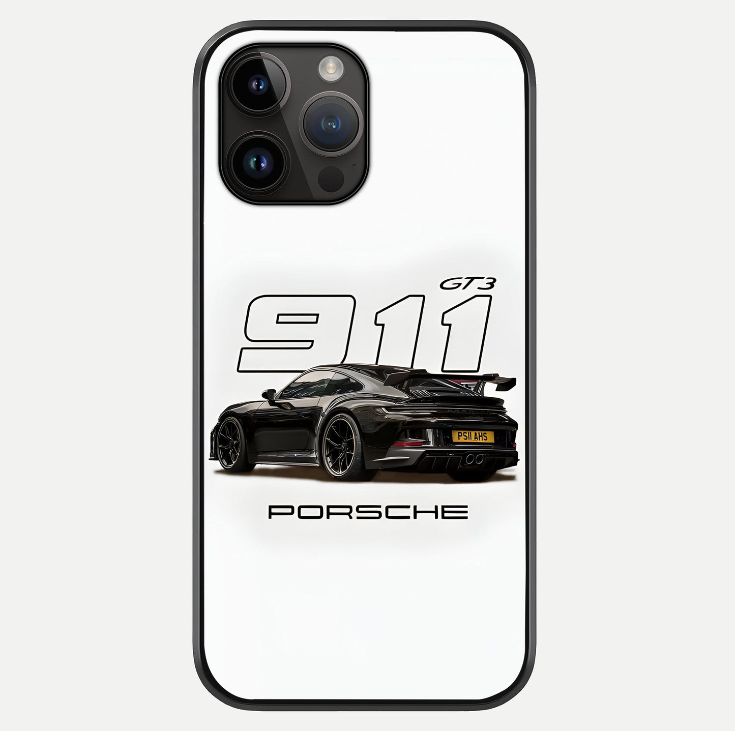 Turbo Legacy Icon Glass Case showing full back design in clean flat view with glossy glass finish.