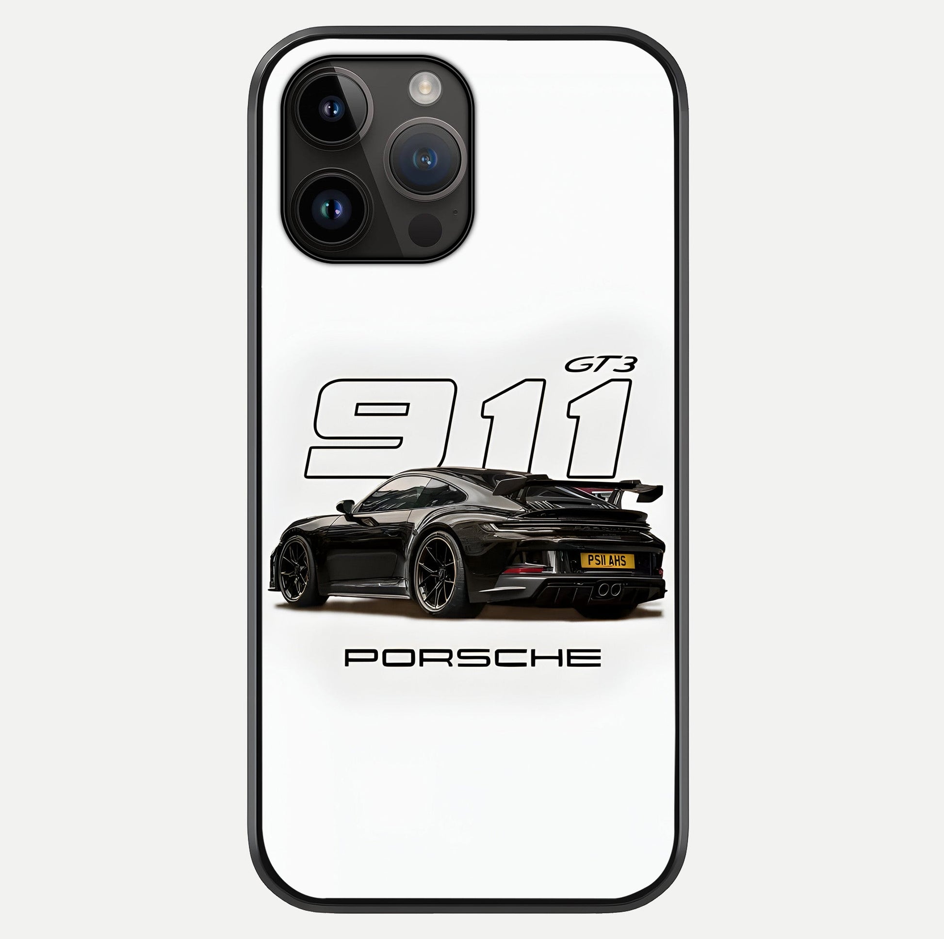 Turbo Legacy Icon Glass Case showing full back design in clean flat view with glossy glass finish.