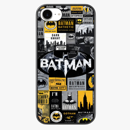 Knight Gotham Rise Glass Case showing full back design in clean flat view with glossy glass finish.
