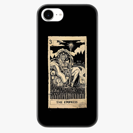 The Empress Glass Case showing full back design in clean flat view with glossy glass finish.