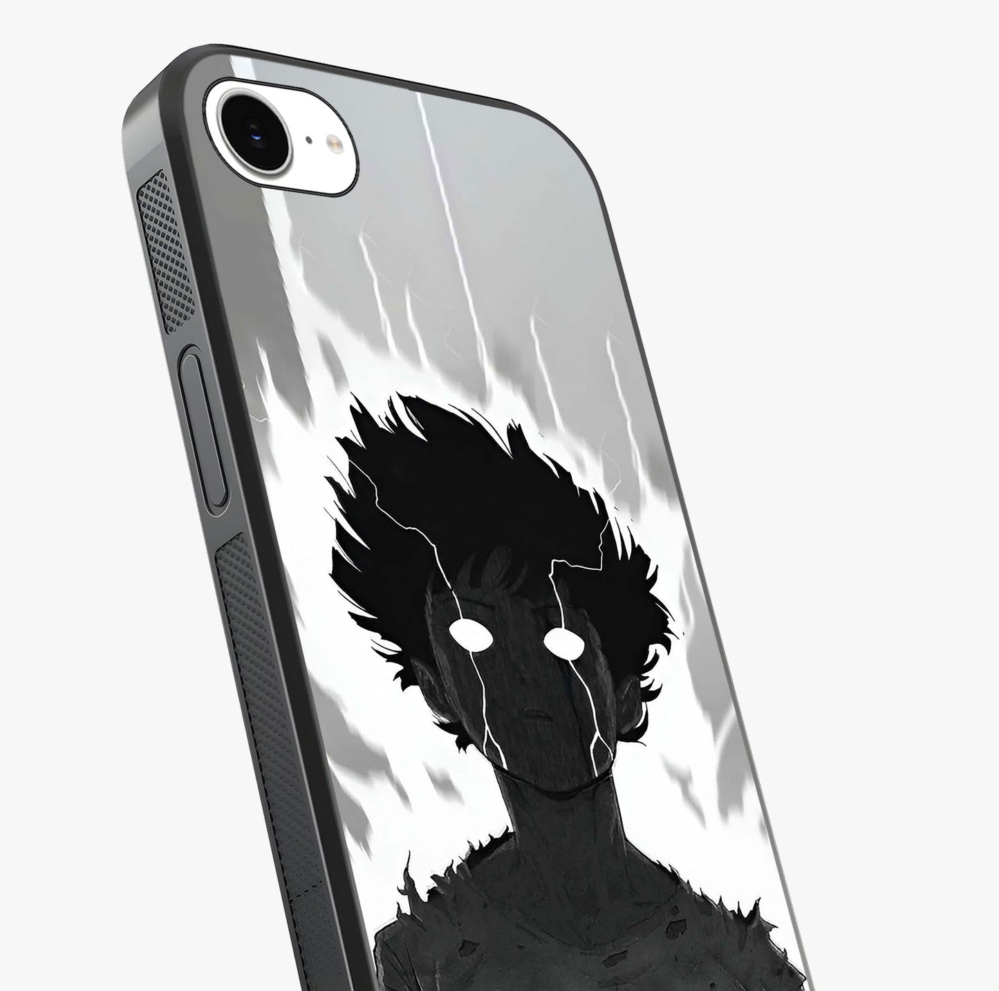 Awakened Inner Rage Glass Case captured at a warm angle highlighting gloss, texture and premium glass finish.