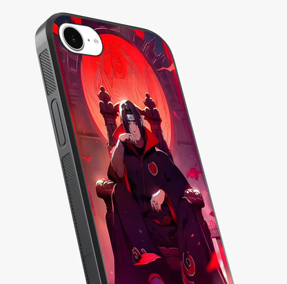 Blood Moon Sovereign Glass Case captured at a warm angle highlighting gloss, texture and premium glass finish.