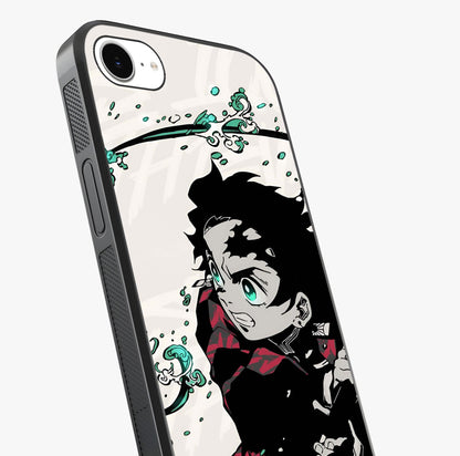 Demon Slayer Glass Case captured at a warm angle highlighting gloss, texture and premium glass finish.