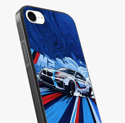 Drift Power Rush Glass Case captured at a warm angle highlighting gloss, texture and premium glass finish.
