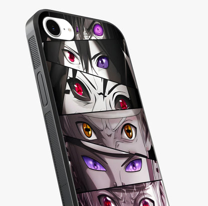 Eyes Of Destiny Glass Case captured at a warm angle highlighting gloss, texture and premium glass finish.