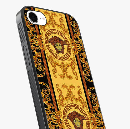 Golden Royal Heritage Glass Case captured at a warm angle highlighting gloss, texture and premium glass finish.