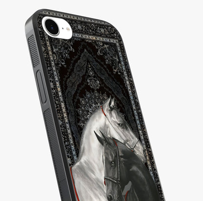 Majestic Ride Legacy Glass Case captured at a warm angle highlighting gloss, texture and premium glass finish.